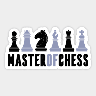 Master of Chess Sticker